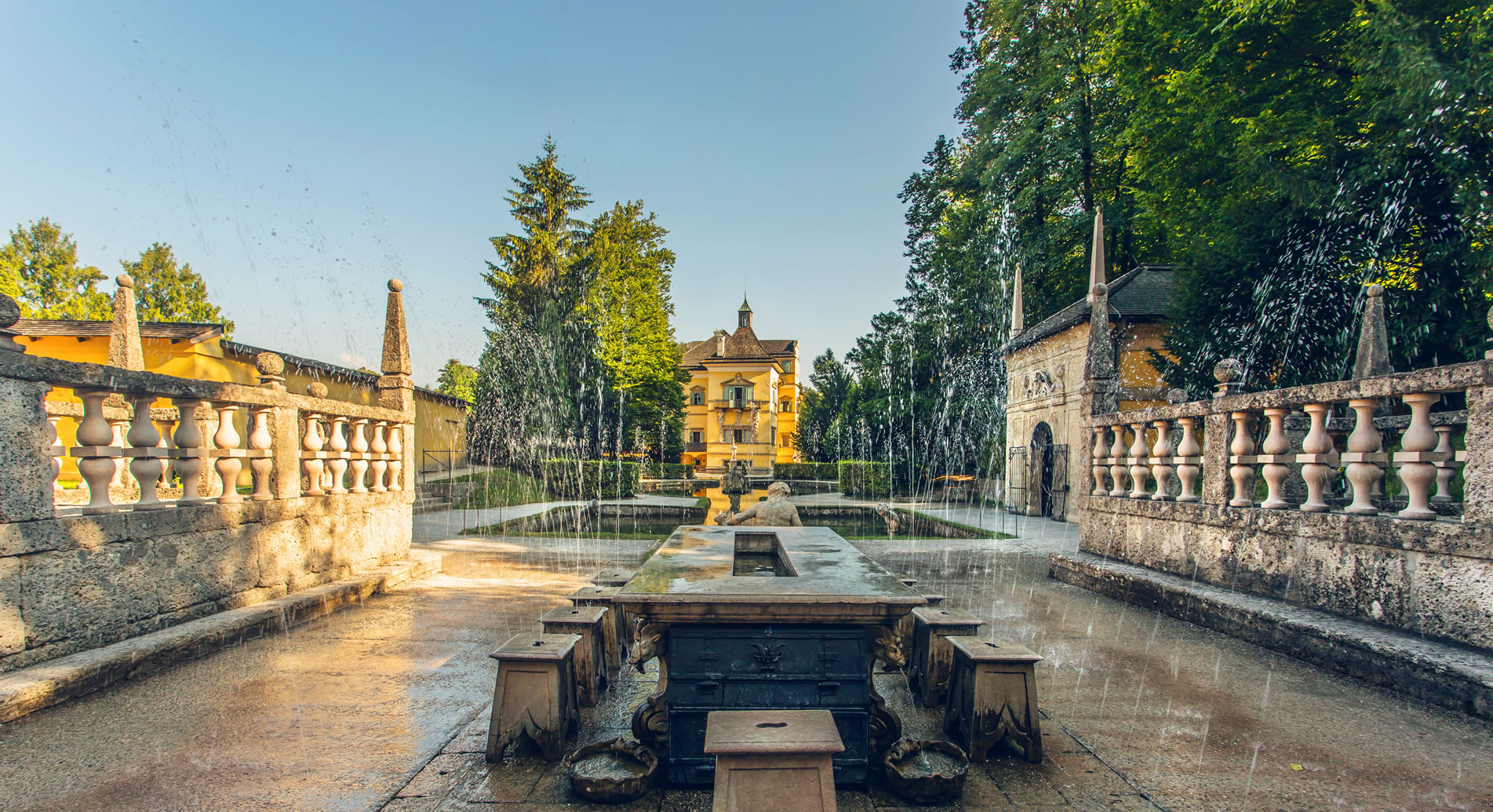 Wasserspiele Salzburg © SalzburgerLand Tourismus