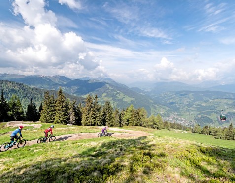 Mountainbiken im Bikepark © Wagrain-Kleinarl Tourismus