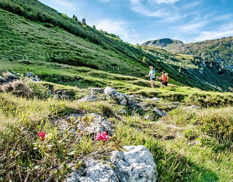Pärchen beim Wandern in Österreich © Wagrain-Kleinarl Tourismus - Eduardo Gellner 